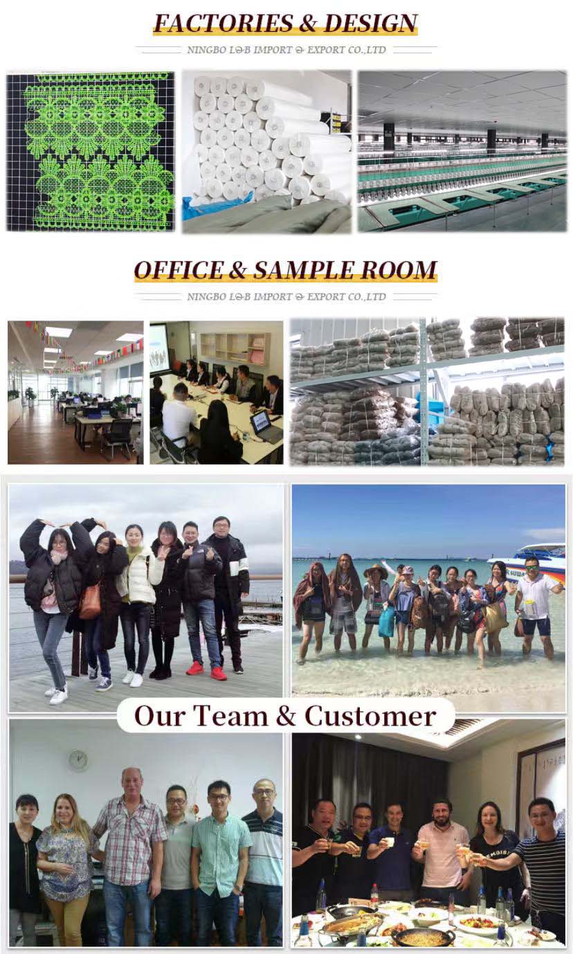 Custom Polyester Lace Narrow Embroidery Lace Trim Multi Color